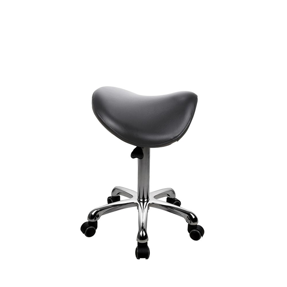 Silverfox Rolling Saddle Stool without Back Support 1022A - GreenLife - stool