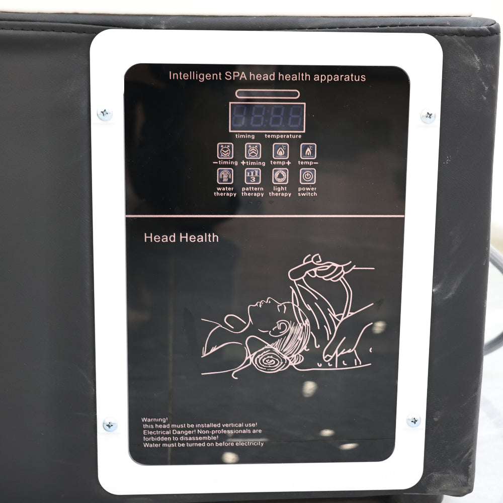 Thai Japanese Head SPA Basin set with UPC Vacuum Plumbing Hair Backwash Basin Breaker Kit - GreenLife - Shampoo Unit