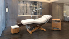 Silverfox Electric 3 Germany motors Wooden Massage Table with 3 motors SPA Bed (Silver Fox 2256B)