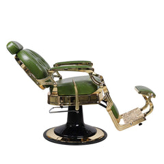 Luxury thicker cushion Heavy DutyVintage All Purpose Barber Chair - GreenLife - Barber Chair