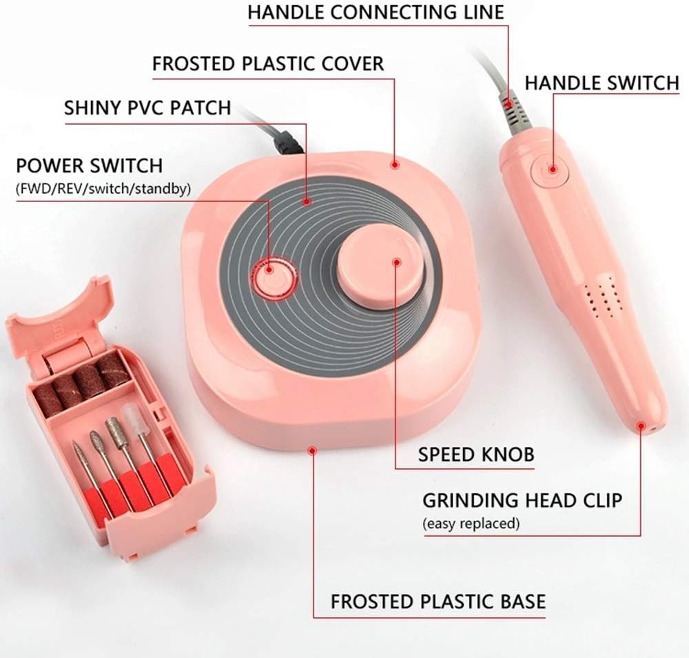 25000RPM Nail Drill Electric E File Machine - GreenLife-Manicure Supplies