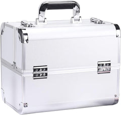12.6" Aluminum Makeup Case - GreenLife - Beauty Supplies