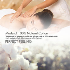 Flannel Massage Table Flat Sheet