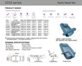 Silverfox - Facial Bed and Exam Chair - 2220D