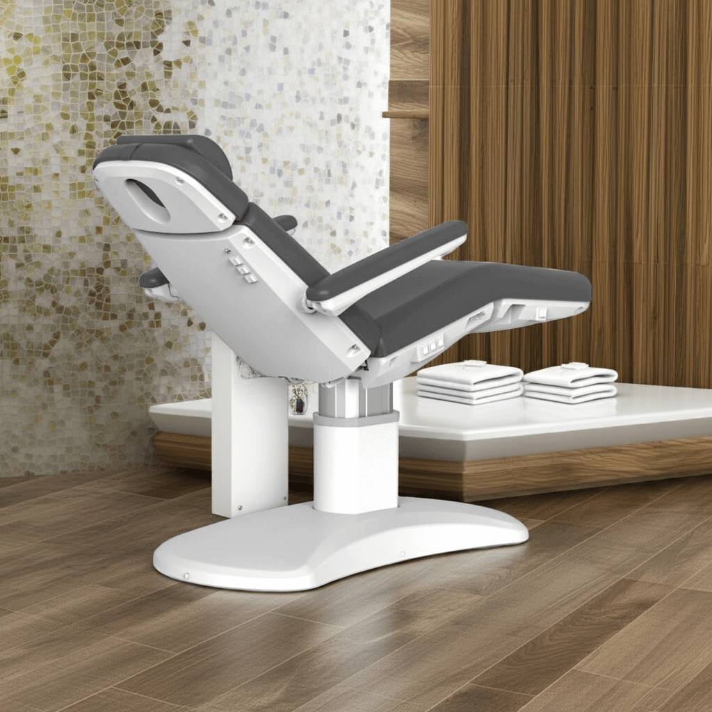 Silverfox 4 Motors Electric Facial Bed Chair Dark Grey 2270FB - GreenLife - Electric Beauty Bed