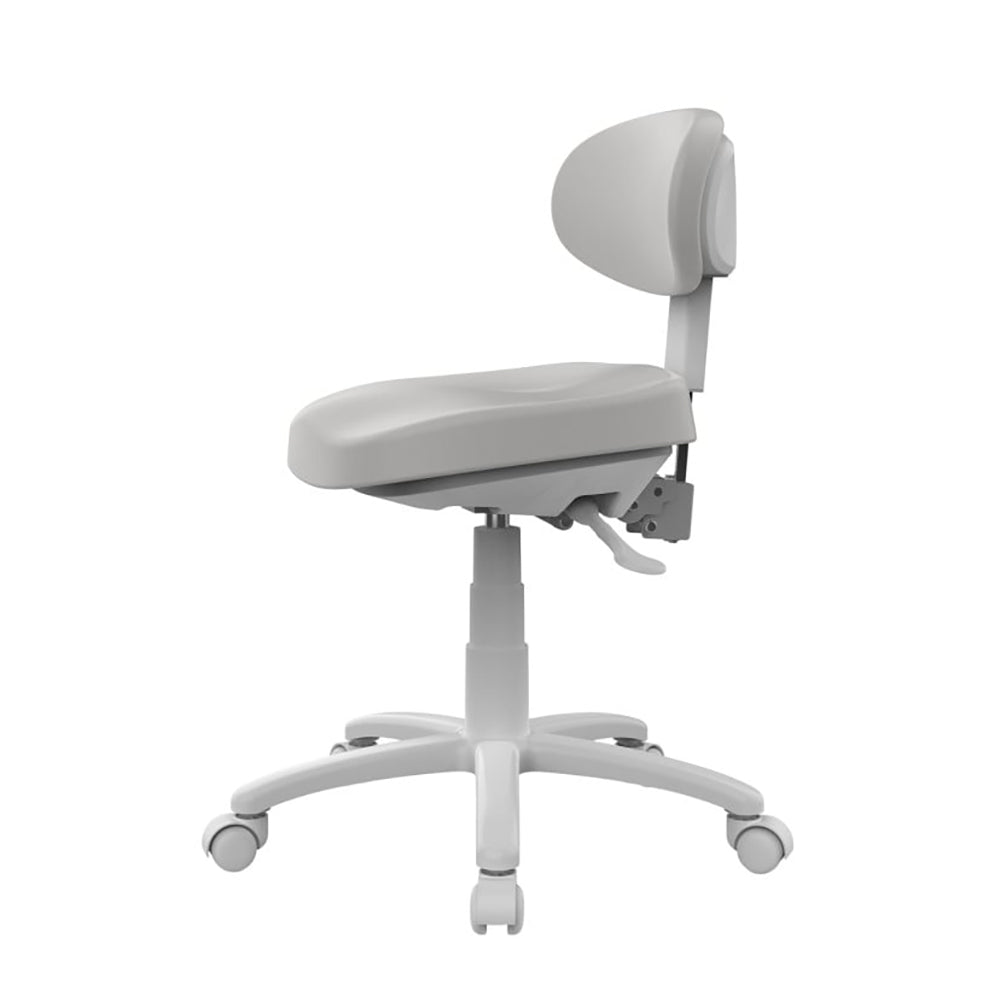 Silverfox ® Top Grade Ultimate Physician Rolling Stool with Tilt 8C01 - GreenLife - Rolling Stool