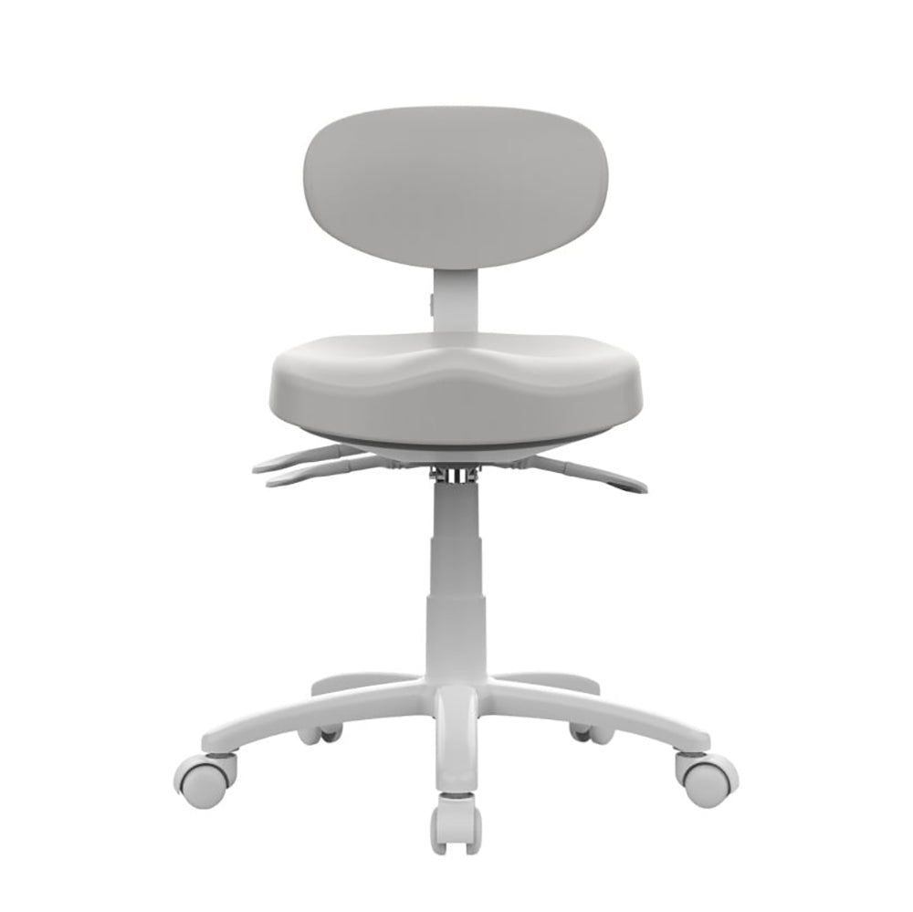 Silverfox ® Top Grade Ultimate Physician Rolling Stool with Tilt 8C01 - GreenLife - Rolling Stool