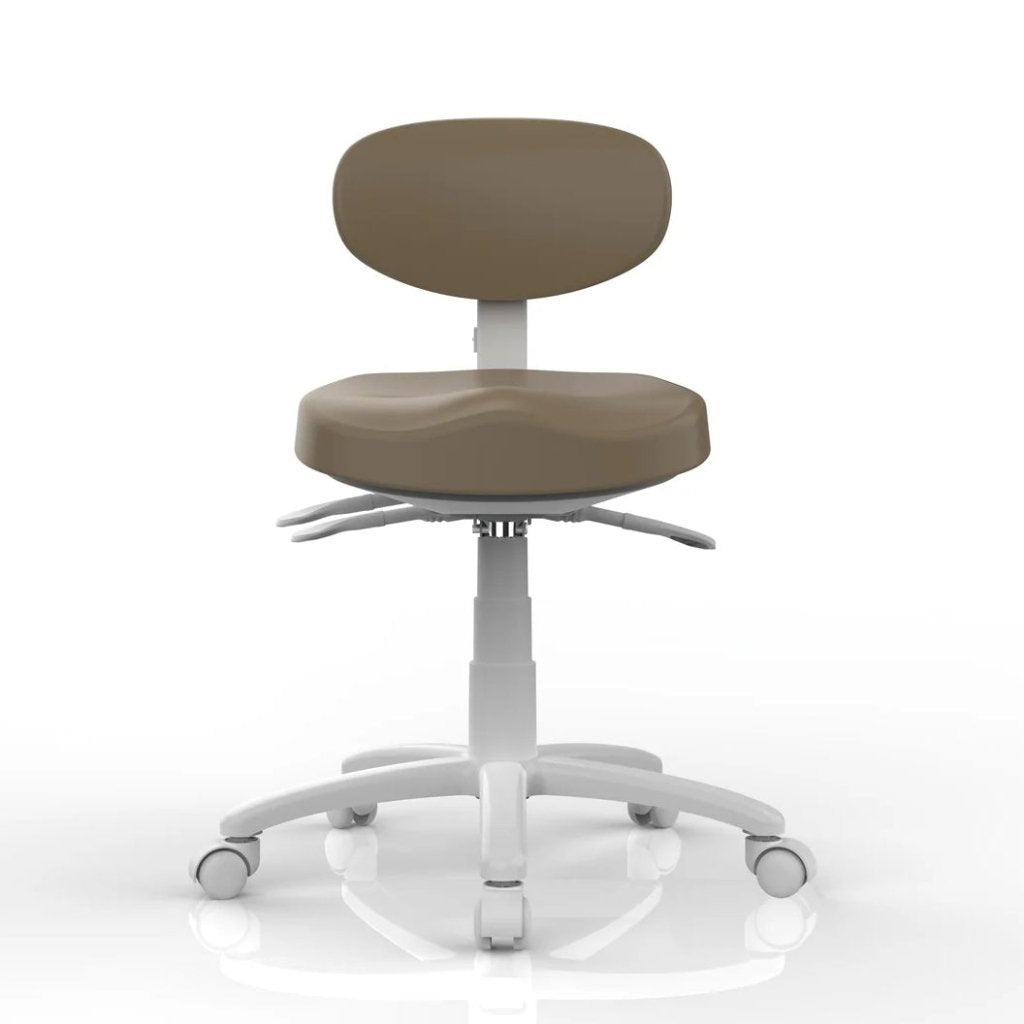 Silverfox ® Top Grade Ultimate Physician Rolling Stool with Tilt 8C01 - GreenLife - Rolling Stool