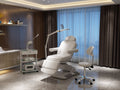 SilverFox Gynecology 2246EBS Electric 4-Motor Examination Beauty Bed Esthetician Chair Facial Bed with Position Memory Function
