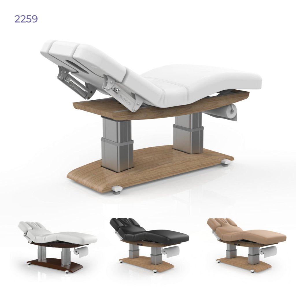 Silverfox ® 4 motors Professional Electric SPA Massage Bed 2259+ or add Heating - GreenLife - Electric SPA Bed