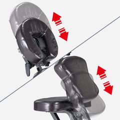 Master Massage - The BEDFORD Portable Massage Chair Package - Starter Chair, Coffee Luster - GreenLife - Massage Chair