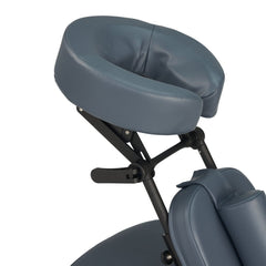 Master Massage - The PROFESSIONALPortable Massage Chair Package with Wheeled Case, Royal Blue - GreenLife - Massage Chair
