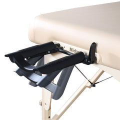 Master Massage 28'' Caribbean / Vista Portable Massage Table Package with Memory Foam, Regulation Size & Easy to Move Around! Cream Color - GreenLife - Massage Tables