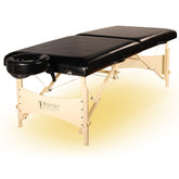 Master Massage 30inch BalboaPortable Massage Table NO - Frills Package with Ambient Light - GreenLife - Massage Tables