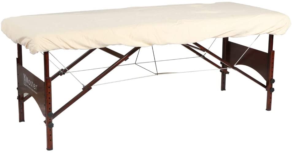 Master Massage Fitted Flannel Table Cover for Massage Table - Universal Size - GreenLife -