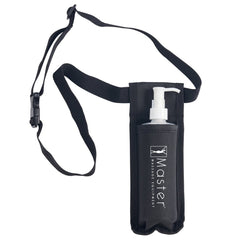 Master Massage Single Bottle Massage Oil Holster Case Bag - Adjustable and Heat - Resistant Bottle Cream & Lotion Single Holster Bag Kit Incl. One8 Oz Refillable Pump Dispenser - GreenLife - Accessories