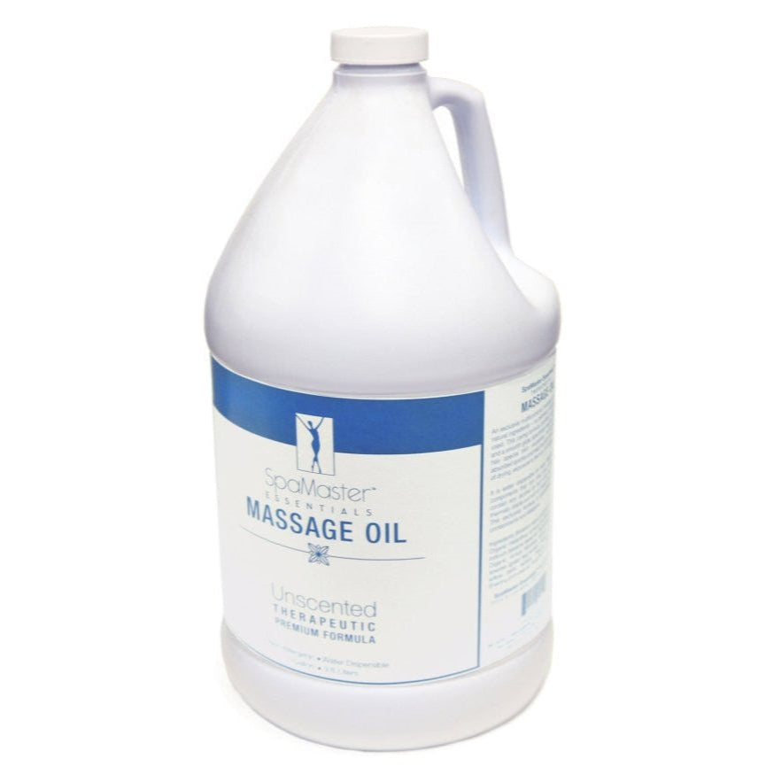 Master Massage - Organic, Unscented, Vitamin - Rich and Water - Soluble Massage Oil - 1 Gallon - GreenLife - Accessories