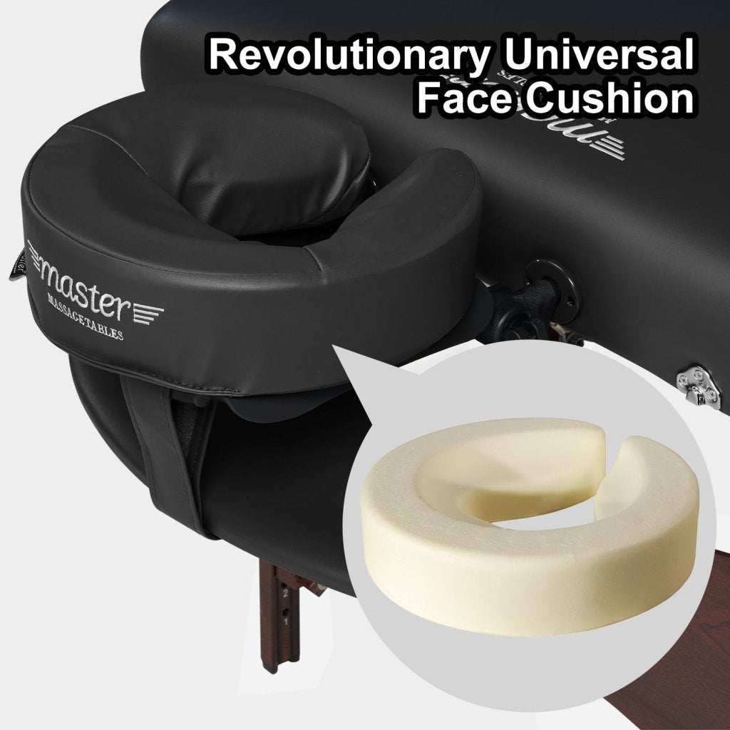 MusicMaster Crescent Round High Fidelity Sound Face Cushion - Bluetooth Music Headrest - Black - GreenLife - Accessories