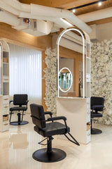 Lanvain ® Nola Double Side Salon Mirror Station With Storage SD1 - GreenLife - salon Mirror