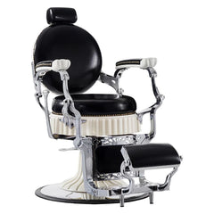 H. Master ® Noble Vintage Barber Chair Reclining Chair - GreenLife - Barber Chair
