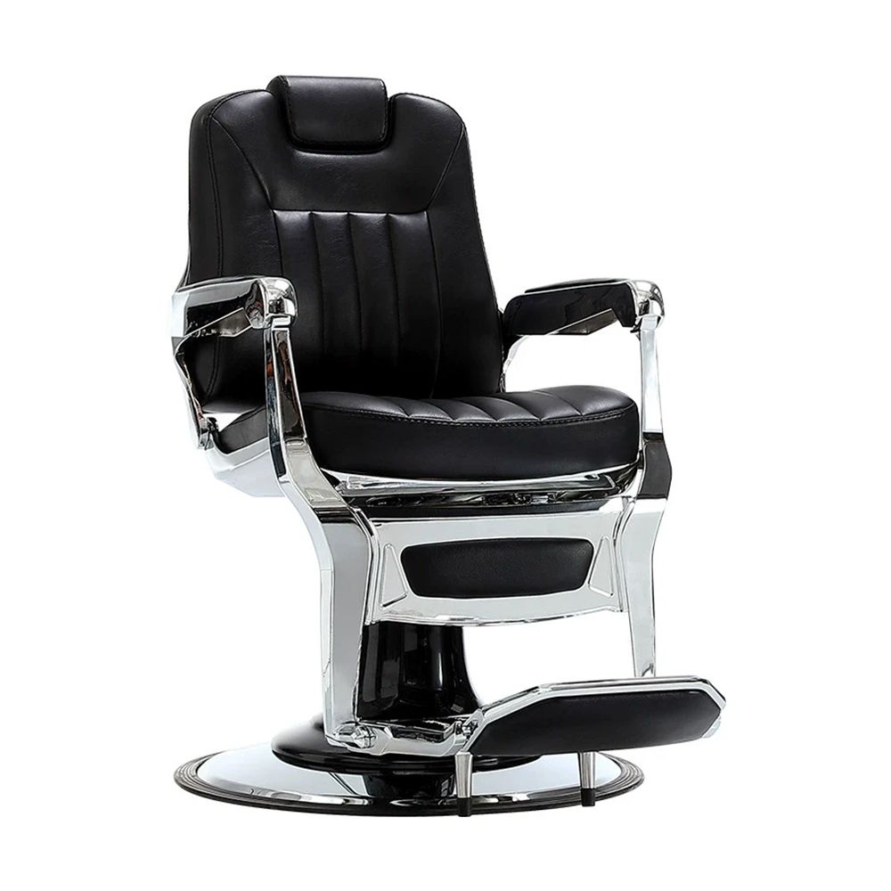 H.Master® Vintage Barber Chair Reclining Chair with Backrest - GreenLife - Barber Chair