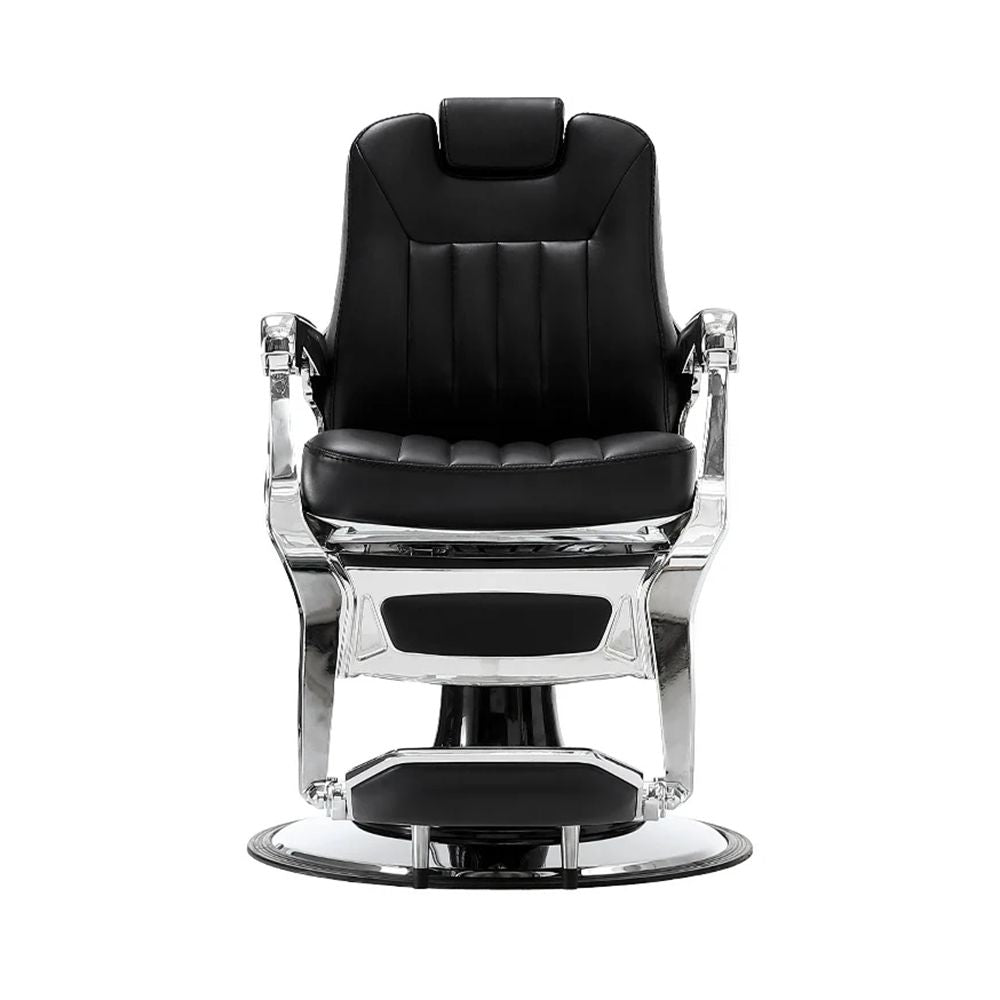 H.Master® Vintage Barber Chair Reclining Chair with Backrest - GreenLife - Barber Chair