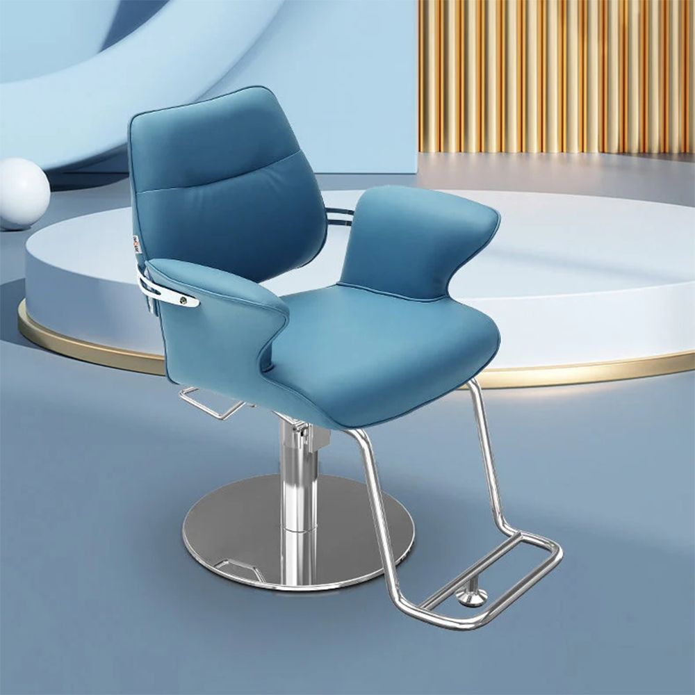 H.Master ® Urban Hairdressing Styling Chair with Stainless Steel Base - GreenLife - Styling Chair