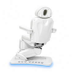 Greenlife Ageless ±180° Swivel Electric 4 Motors Beauty Chair with Heating, Silicone Leather, LED lights & Paper holder
