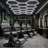 Greenlife® Multi-Grid Hexagonal LED Light for Salon & Spa Decor lights