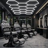 Greenlife® Multi-Grid Hexagonal LED Light for Salon & Spa Decor lights