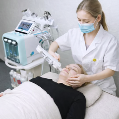 Hydrogen and Oxygen Small Bubble Beauty Instrument Hydro facial machine