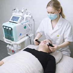 Hydrogen and Oxygen Small Bubble Beauty Instrument Hydro facial machine