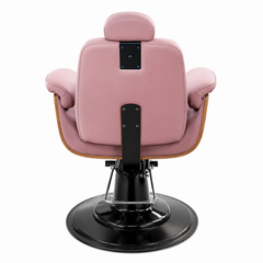 Puff All Purpose Silicone Leather Reclining Salon Chair with XL size heavy duty pump