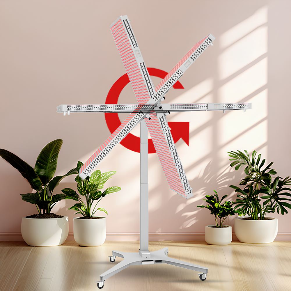 Greenlife Automatic 360° Rotation Stand Electronic Upper and Down Lifting Red Light Therapy Stand - Greenlife - Red Light Therapy Stand
