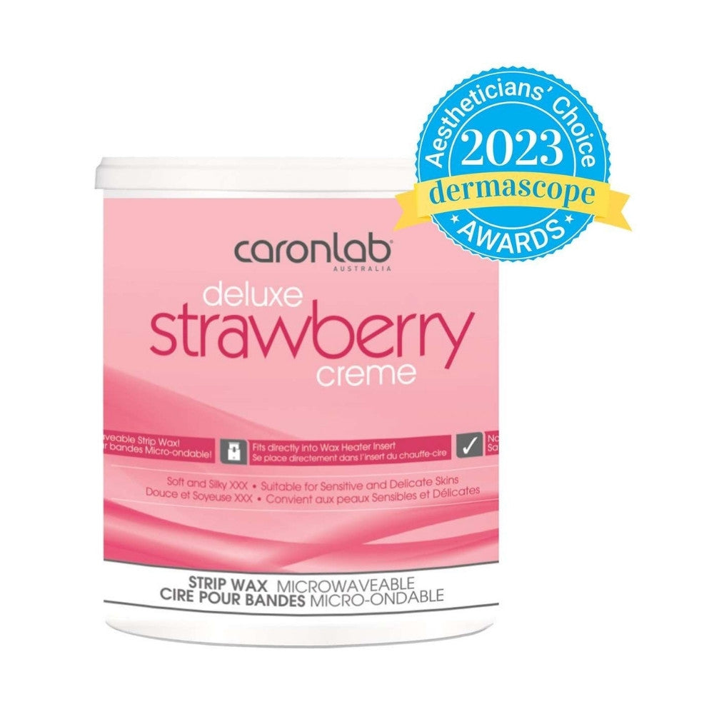 Caronlab Strawberry Crème Strip Wax - Microwaveable CL-2WSSC8 - GREENLIFE - Cleaning & Disinfecting