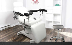 Silhouet-Tone ® Md 100 4-Motor Electric Medical Chair 412252 With Adjustable And Removable Stirrups And Arm Rests - Made In Canada