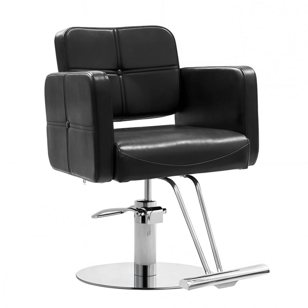 GreenLife Original Classic Authentic Hydraulic Styling Chair with Stainless steel flat chassis - SC 341 - Greenlife - Styling chair