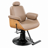 Puff All Purpose Silicone Leather Reclining Salon Chair with XL size heavy duty pump