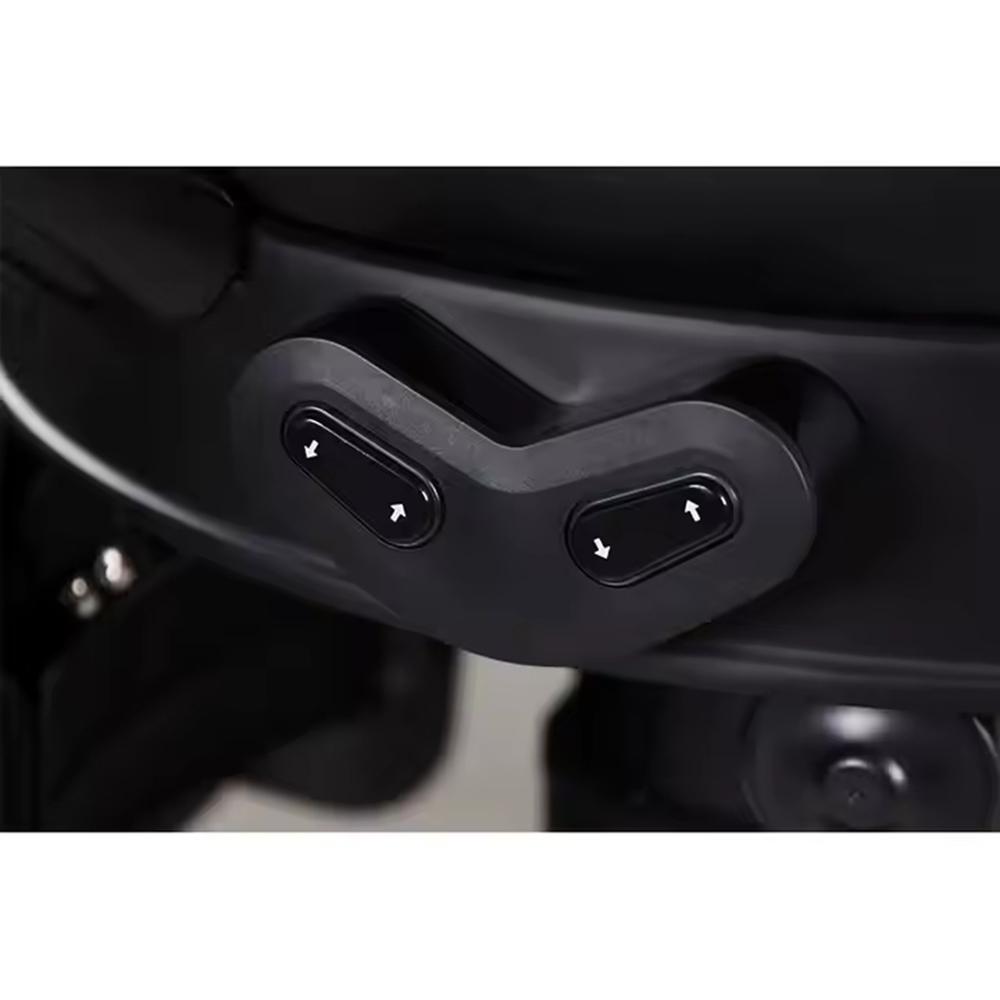 H.Master® Radiant-11 2-motor Electric Barber Chair Anitique Retro Italian Style Black - Greenlife - Barber Chair