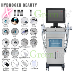 14 in 1 Hydro facial Spa Machine - Free Logo Customization, 15 / 18 in 1 Available Options