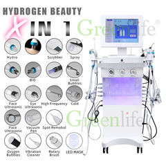 14 in 1 Hydro facial Spa Machine - Free Logo Customization, 15 / 18 in 1 Available Options