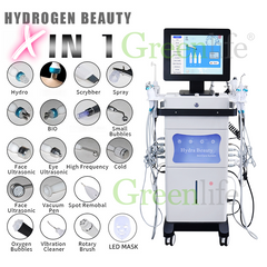 14 in 1 Hydro facial Spa Machine - Free Logo Customization, 15 / 18 in 1 Available Options