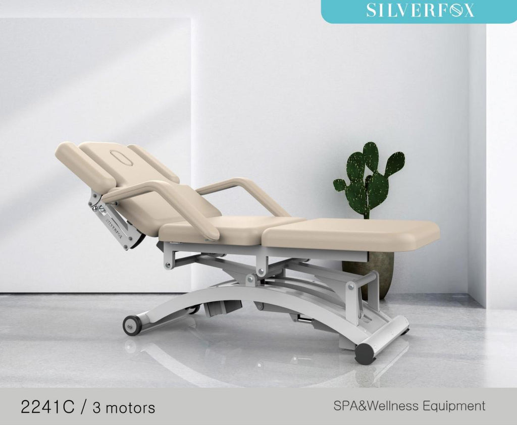 Silverfox 3 motors Professional Electric Massage Bed 2241C