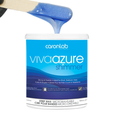 Caronlab Soft Wax Viva Azure Shimmer Strip Wax - Microwaveable 800ml CL-2WSVA8