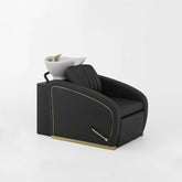 YOOCELL® Backwash Shampoo Unit Chairs with Adjustable White Ceramic Basin AG8249 - Greenlife - Shampoo Unit