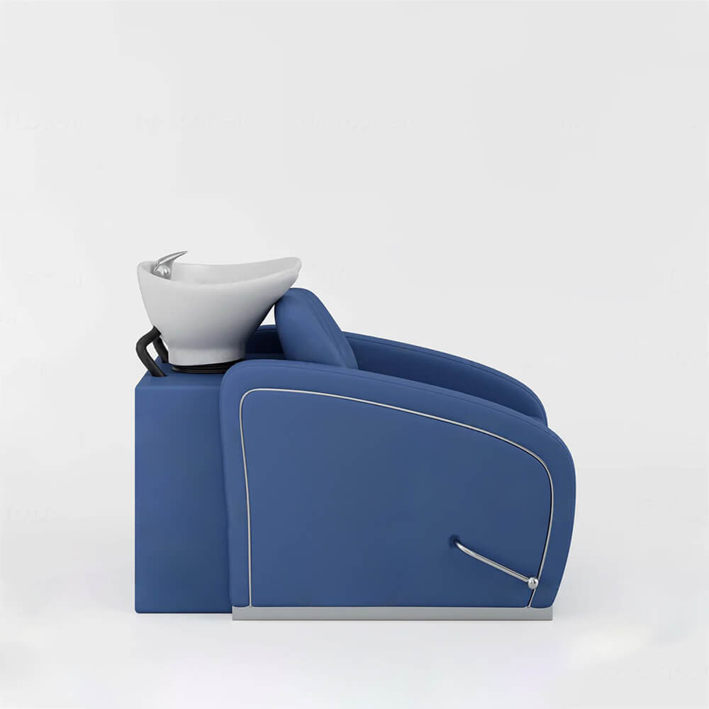 YOOCELL® Backwash Shampoo Unit Chairs with Adjustable White Ceramic Basin AG8249 - Greenlife - Shampoo Unit