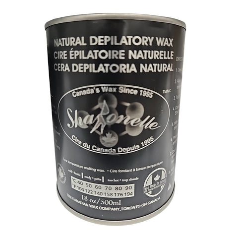 Sharonelle All Purpose Natural Depilatory Canned Wax 500ml - GreenLife-Wax Supplies