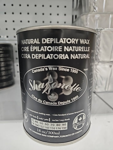 Sharonelle All Purpose Natural Depilatory Canned Wax 500ml - GreenLife-Wax Supplies