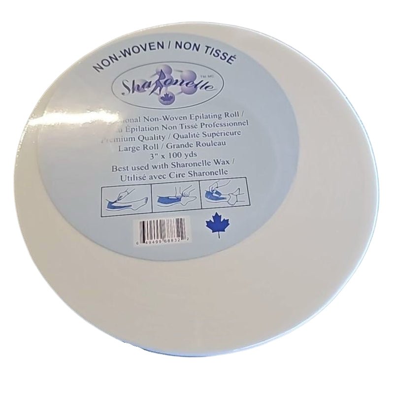 Sharonelle Non woven Epilating wax roll strip 3" x 100 yds - GreenLife - Wax Supplies