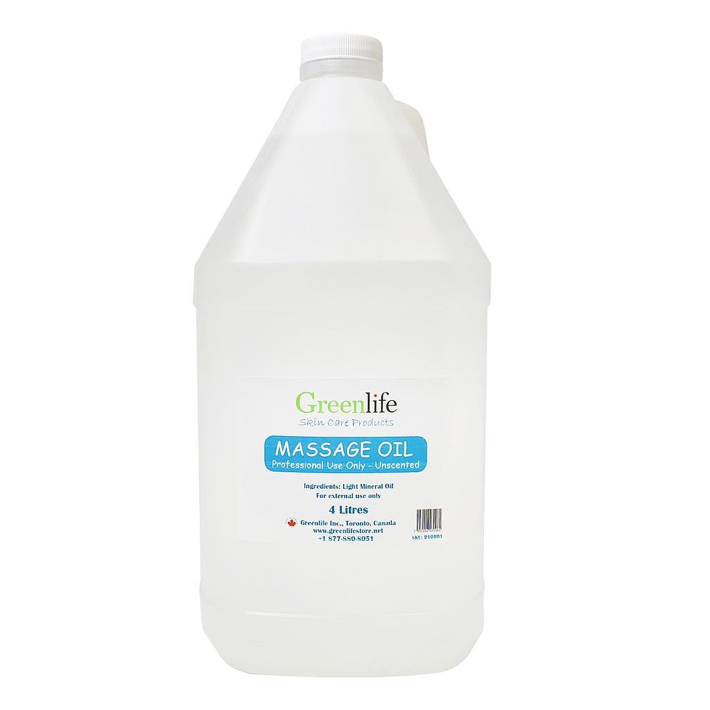 Unscented Massage Oil - 1 Gallon (Flammable items Pickup Only) - GreenLife -
